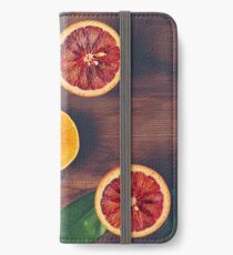 Still Life with Ripe Juicy Citrus Fruits iPhone Wallet/Case/Skin