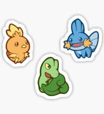 Pokémon / Gen 3 Starters Sticker