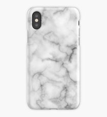 White Marble #redbubble #lifestyle iPhone Case