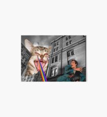 DER CAT SCHLÄGT ZURÜCK Galeriedruck
