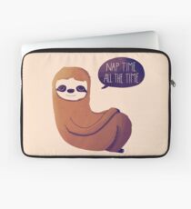 Nap Time, All The Time Laptop Sleeve
