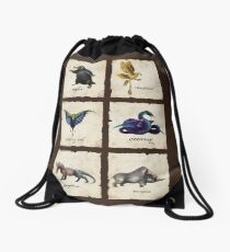 Awesome Creaturess Drawstring Bag