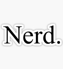 Nerd Sticker