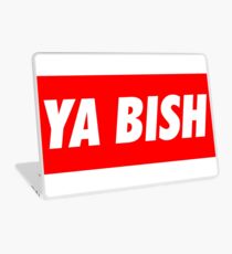 Ya Bish Typography Laptop Folie
