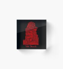 Vlad Dracula Tepes The Impaler Vampire Acrylic Block