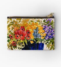 BEAUTIFUL FLOWER ART Studio Pouch