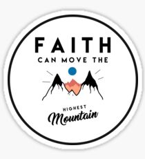 Faith Quote Sticker