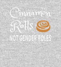 Cinnamon Rolls Not Gender Roles Kids Pullover Hoodie
