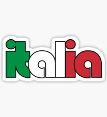 Italia (Italian Flag) Sticker