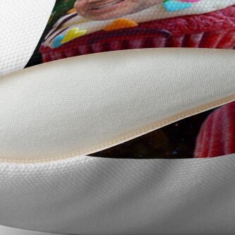 Alternate view of Nebulous Cage Throw Pillow
