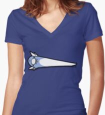 Ultimate Dragon Type Women's Fitted V-Neck T-Shirt