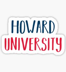 Howard University Sticker