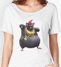 BIGGIE CHEESE Women's Relaxed Fit T-Shirt