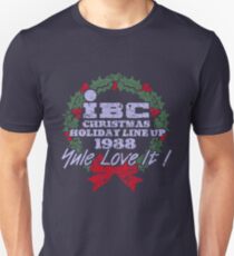 IBC Christmas Line Up Unisex T-Shirt
