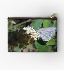 Greenish Blue Butterfly Studio Pouch