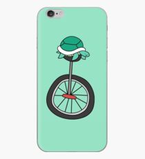 Unicycle Turtle iPhone Case