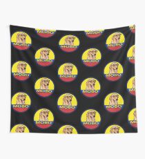 Modern Baseball Dog Wall Tapestry