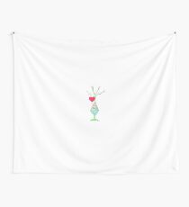 Happy Valentines - Neuron Loves You Wall Tapestry