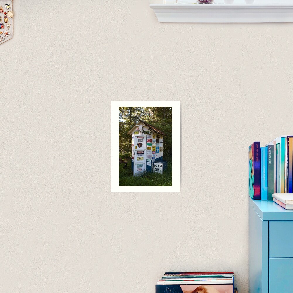 Dump Site Art Print
