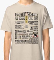 The Wise Words of Dwight Schrute (Light Tee) Classic T-Shirt