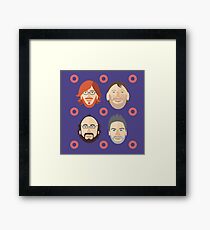 Phish with Fishman Donuts Framed Print