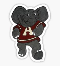 Pegatina Alabama Roll Tide Elephant Mascot