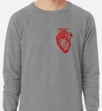 Vintage Heart Anatomy Lightweight Sweatshirt