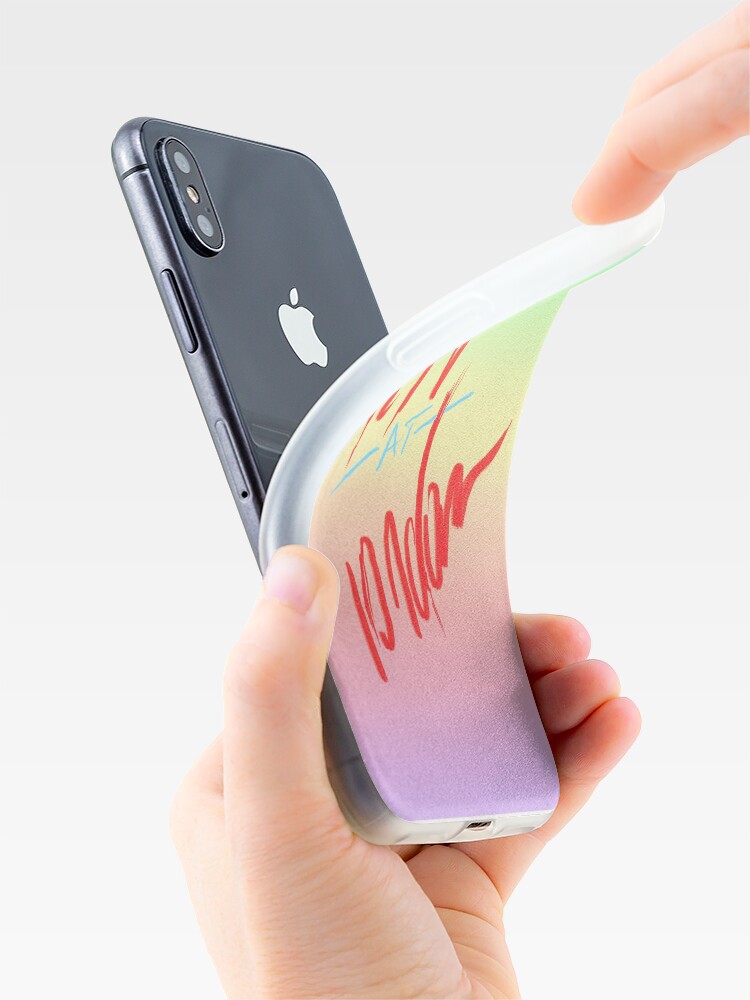 Alternate view of /@/ iPhone Case & Cover