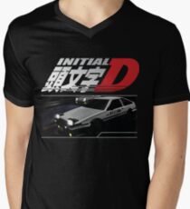 Initial D Men's V-Neck T-Shirt