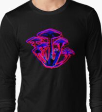 Neon Shrooms Long Sleeve T-Shirt