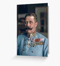 Archduke Franz Ferdinand of Austria Greeting Card