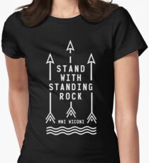 Shailene Woodley - Official Standing Rock Shirt Women's Fitted T-Shirt
