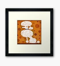 STANDARD WHITE Framed Print