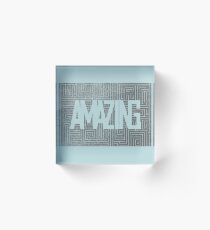 AMAZEMENT Acrylic Block