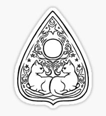Cat planchette Sticker
