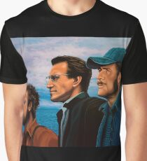 Richard Dreyfuss, Roy Scheider and Robert Shaw in Jaws Graphic T-Shirt