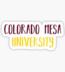 Colorado Mesa University Sticker