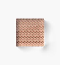 Alyssa Edwards Beauty Mask Pattern Acrylic Block