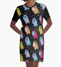 Punk Divine Graphic T-Shirt Dress