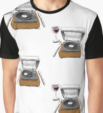 Dinner Music Graphic T-Shirt