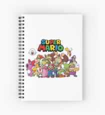 Super Mario alle Charaktere Spiralblock