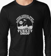 First Annual WKRP Thanksgiving Day - Turkey Drop Long Sleeve T-Shirt