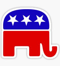 Pegatina GOP Elephant