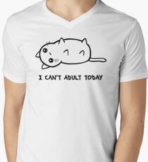 I Just Cannot Men's V-Neck T-Shirt