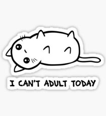 I Just Cannot Sticker