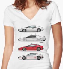 Esprit Spy Quartet Fitted V-Neck T-Shirt