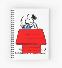 Snoopy, dogs happy Spiral Notebook