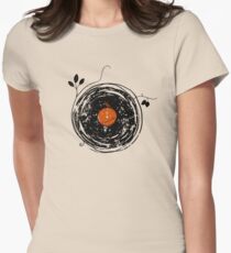 Enchanting Vinyl Records Vintage Women's Fitted T-Shirt