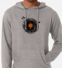 Enchanting Vinyl Records Vintage Lightweight Hoodie