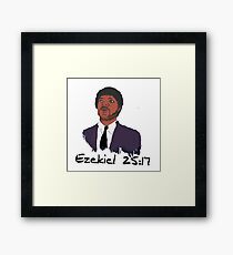 Ezekiel 25:17 Framed Print
